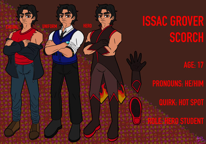 My Hero Untitled - Issac Grover Reference