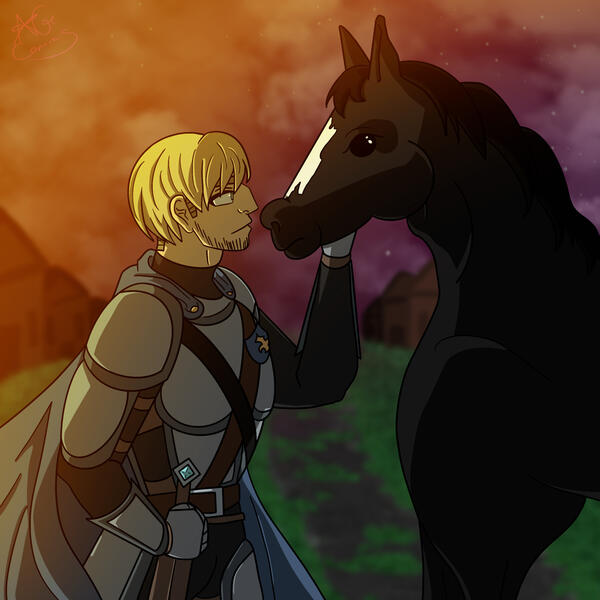 Roman & Luna His Noble Steed