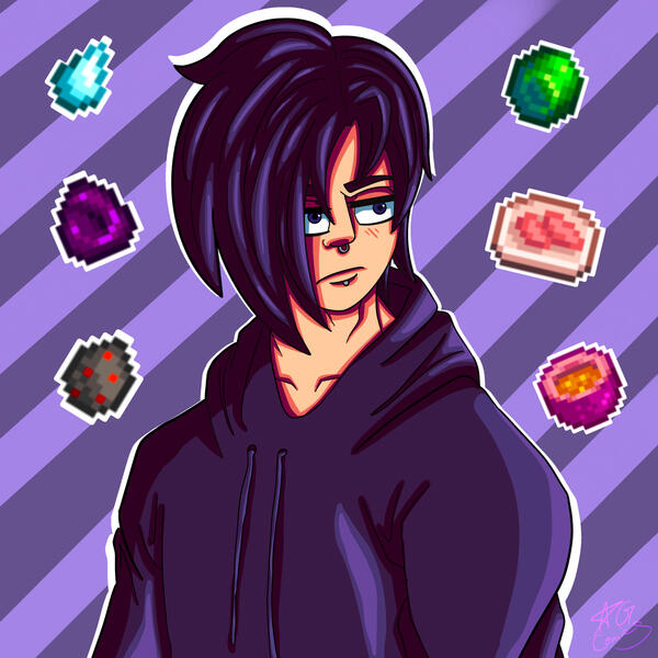 Stardew Valley Sebastian Fan Art