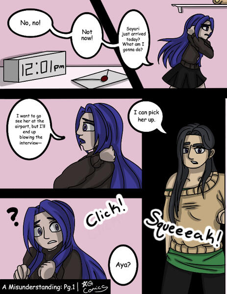 A Misunderstanding Webcomic: Page 1