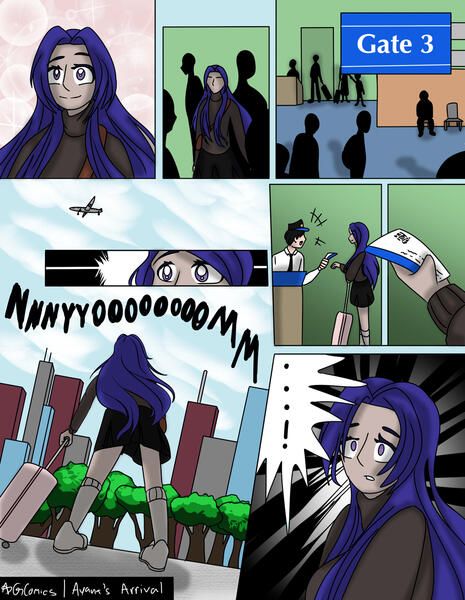 Ayana's Arrival Short Webcomic